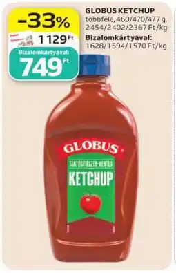 Auchan Globus ketchup ajánlat
