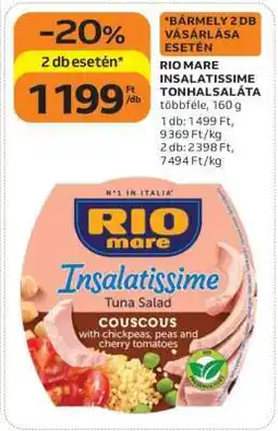 Auchan RIO MARE Insalatissime tonhalsaláta ajánlat