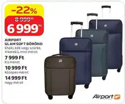 Auchan AIRPORT GLAM SOFT BŐRÖND ajánlat