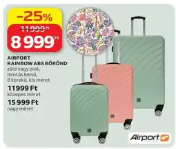 Auchan AIRPORT RAINBOW ABS BŐRÖND ajánlat
