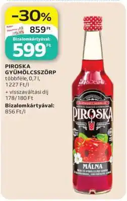 Auchan PIROSKA GYÜMÖLCSZÖRP ajánlat