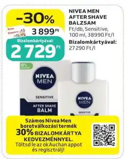 Auchan NIVEA MEN after shave balzsam ajánlat