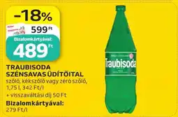 Auchan Traubisoda szénsavas üdítőital ajánlat