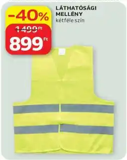 Auchan LÁTHATÓSÁGI MELLÉNY ajánlat