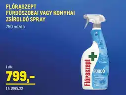 Metro Flóraszept fürdőszobai vagy konyhai zsíroldó spray ajánlat