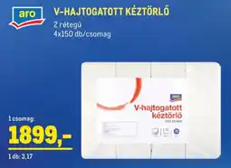 Metro Aro v-hajtogatott kéztörlő ajánlat
