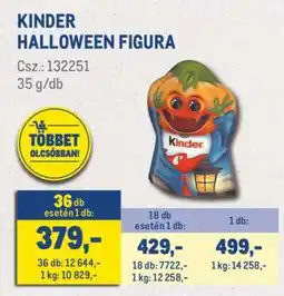 Metro KINDER HALLOWEEN FIGURA ajánlat