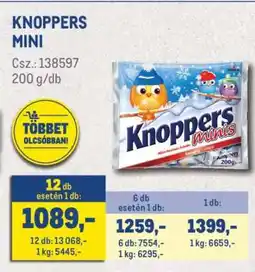 Metro KNOPPERS MINI ajánlat