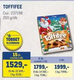 Metro Toffifee ajánlat