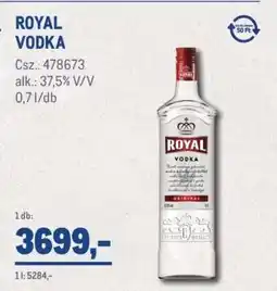 Metro ROYAL Vodka ajánlat