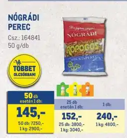 Metro NÓGRÁDI PEREC ajánlat