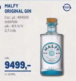 Metro MALFY ORIGINAL GIN ajánlat