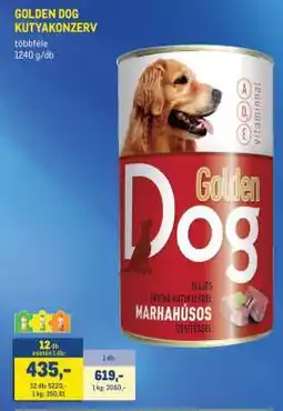 Metro GOLDEN DOG KUTYAKONZERV ajánlat