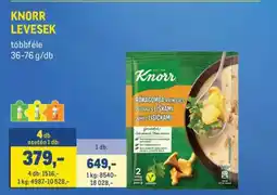 Metro KNORR LEVESEK ajánlat