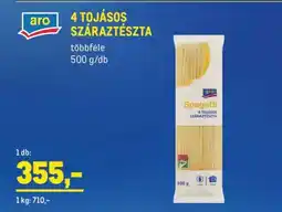 Metro Aro 4 tojásos száraztészta ajánlat