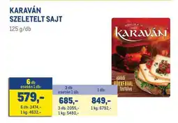 Metro Karaván szeletelt sajt ajánlat