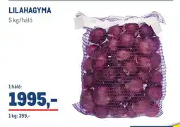 Metro Lilahagyma ajánlat