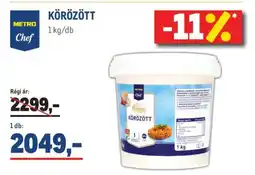 Metro METRO Chef KÖRÖZÖTT ajánlat