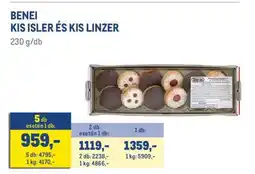 Metro BENEI KIS ISLER ÉS KIS LINZER ajánlat