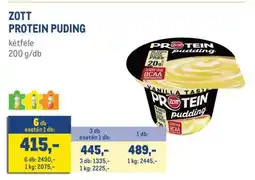Metro ZOTT Protein puding ajánlat