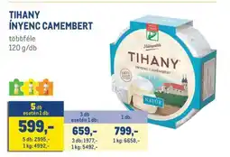 Metro Tihany Ínyenc Camembert ajánlat