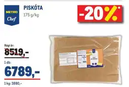 Metro METRO Chef PISKÓTA ajánlat