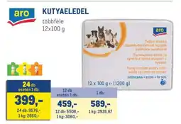 Metro ARO KUTYAELEDEL ajánlat