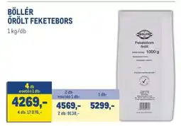 Metro BÖLLÉR ŐRÖLT FEKETEBORS ajánlat