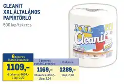 Metro Cleanit általános papírtörlő ajánlat