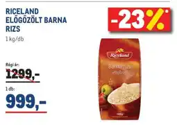 Metro Riceland előgőzölt Barna rizs ajánlat
