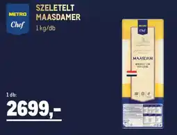 Metro Metro chef szeletelt maasdamer ajánlat