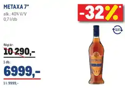 Metro metaxa 7 ajánlat