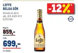 Metro LEFFE BELGA SÖR ajánlat