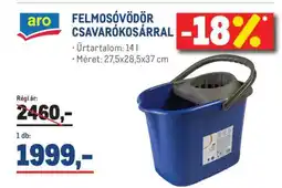 Metro aro FELMOSÓVÖDÖR CSAVARÓKOSÁRRAL ajánlat