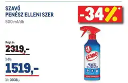 Metro SZAVO Penész elleni szer ajánlat