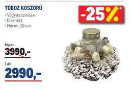 Metro TOBOZ KOSZORÚ ajánlat