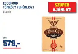 Metro Eccofood tönkoly fehérliszt ajánlat