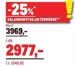 Metro silan termék ajánlat