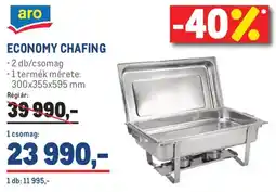 Metro Aro economy chafing ajánlat