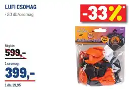 Metro Lufi csomag ajánlat