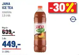 Metro Jana ice tea ajánlat