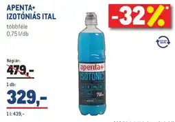 Metro apenta+ izotóniás ital ajánlat