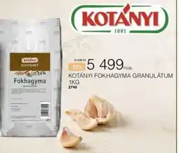 Chef Market Kotanyi fokhagyma granulatum ajánlat