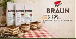 Chef Market Braun tiramisu keverék ajánlat