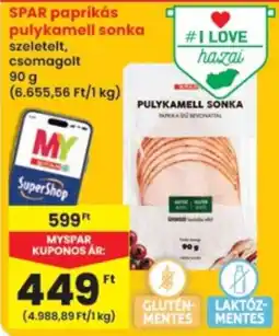 Interspar Spar pulykamell sonka ajánlat