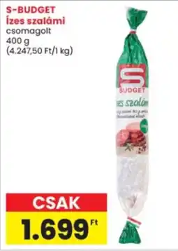 Interspar S budget ízes szalámi ajánlat