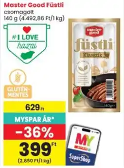 Interspar Master Good füstli ajánlat