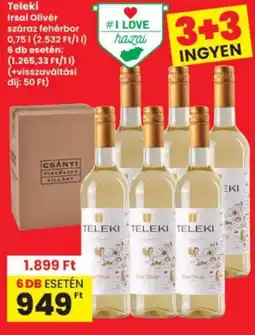 Interspar Teleki Irsai Olivér ajánlat