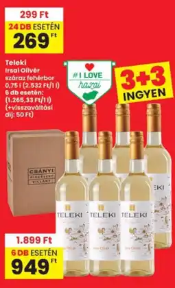 Interspar Teleki Irsai Olivér ajánlat