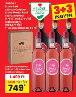 Interspar Juhász I Love Red ajánlat